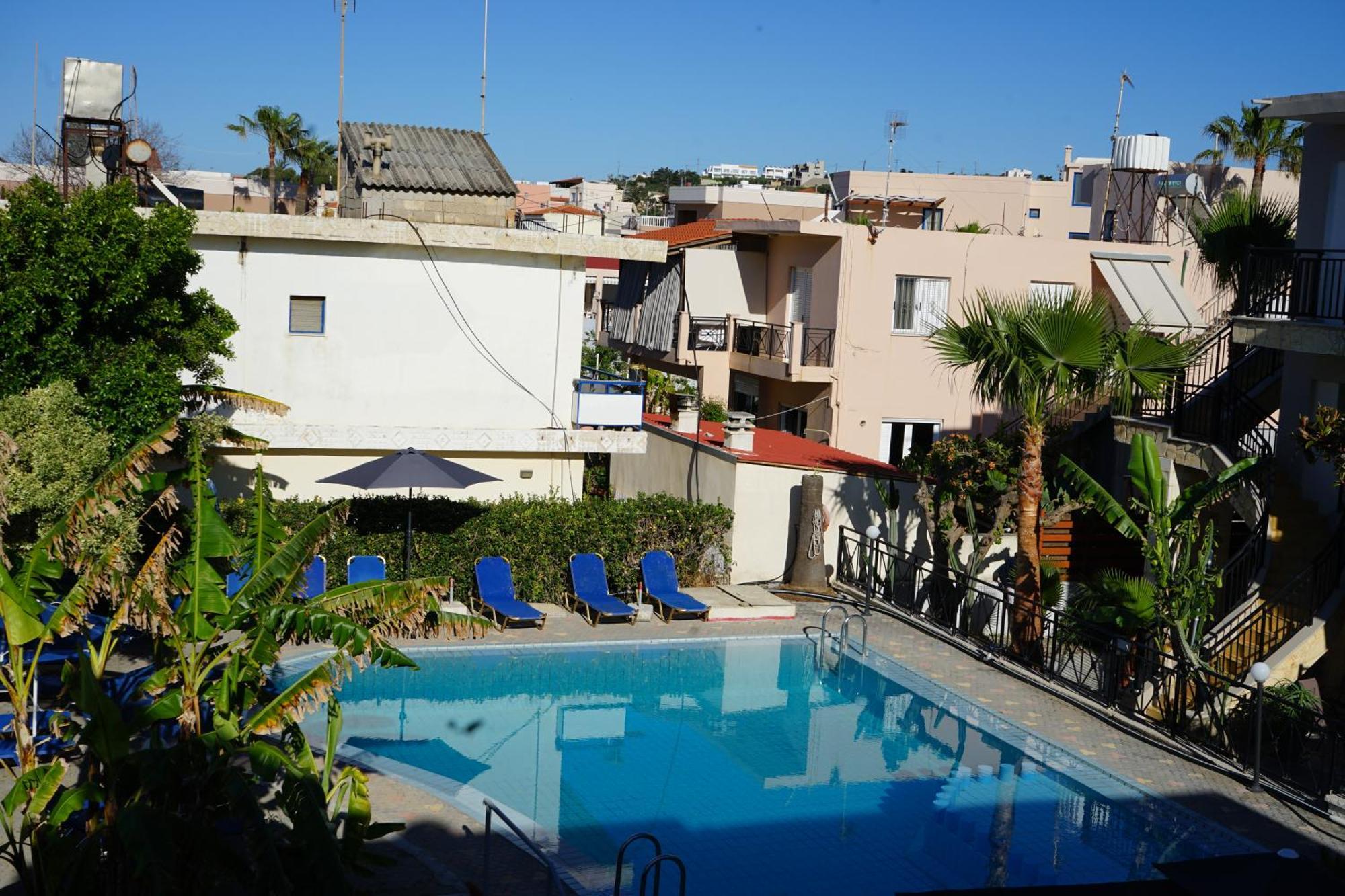 Romantza Apartments Agia Marina Eksteriør bilde